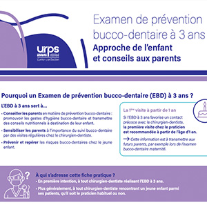 EBD 3 ans – Fiches pratiques : Approche de l’enfant et conseils aux parents