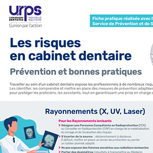 Les risques en cabinet dentaire