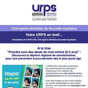 Newsletter URPS CD NA – Décembre 2021