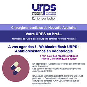 Newsletter URPS CD NA – Février 2023