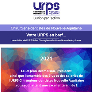 Newsletter URPS CD NA – Janvier 2021