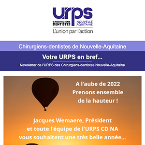 Newsletter URPS CD NA – Janvier 2022